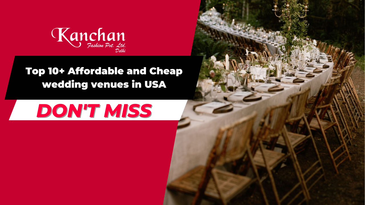 Top 10+ Affordable and Cheap wedding venues in USA